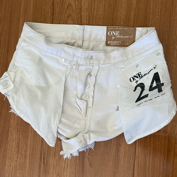 One Teaspoon Denim Bandit Shorts - Picture 7 of 11